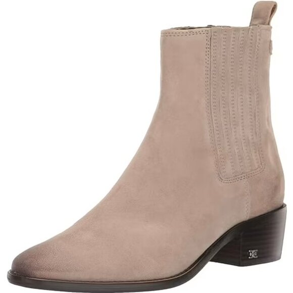 Sam Edelman Bronson Putty Suede Boots NIB - Picture 1 of 15